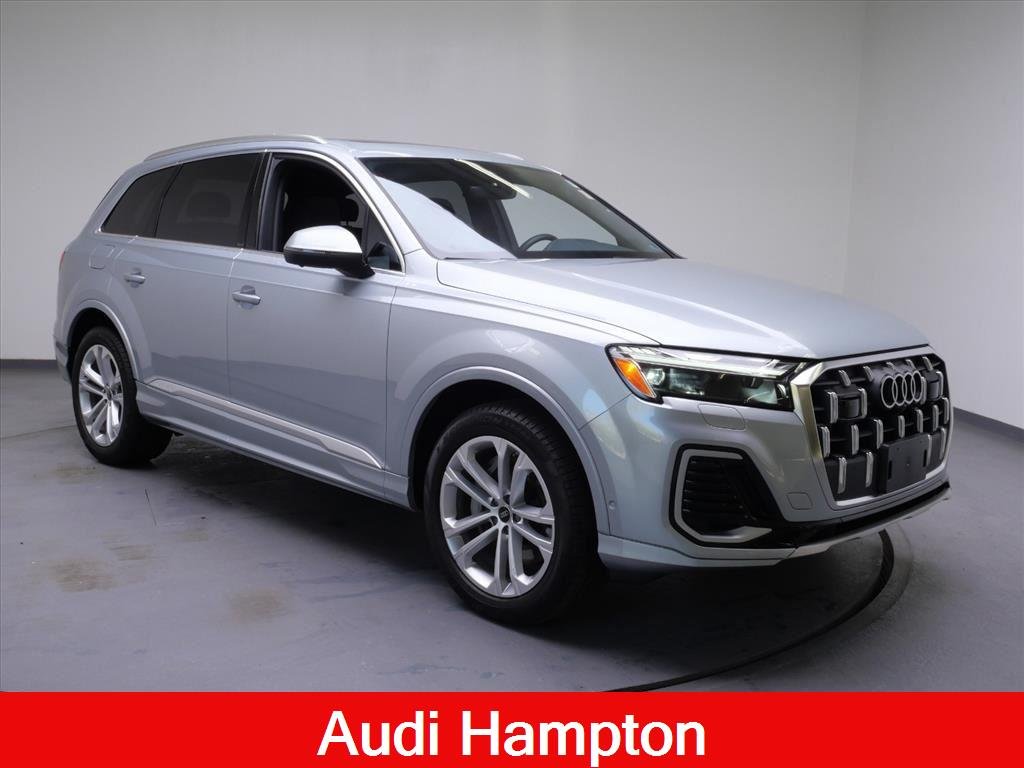 Used 2025 Satellite Silver Metallic Audi Premium Plus image 3