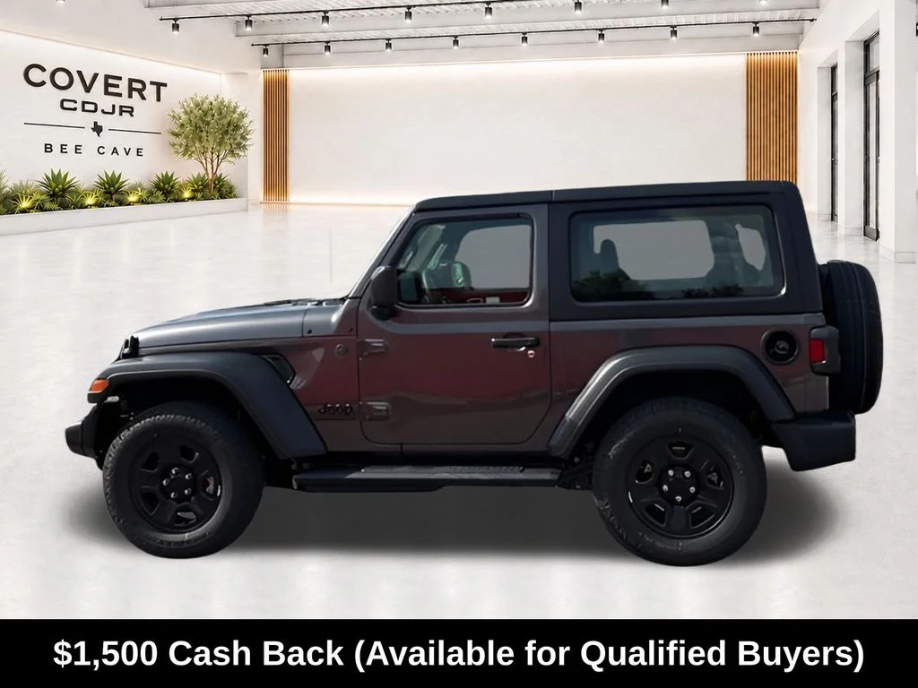 New 2026 Granite Crystal Metallic Clearcoat Jeep Sport image 6