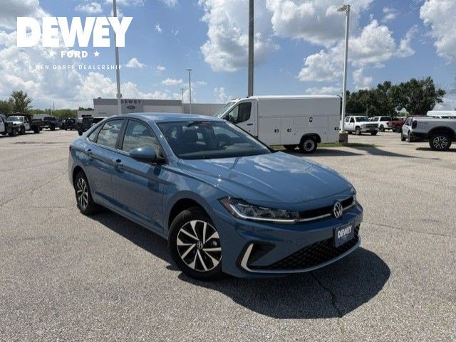 Certified Used 2025 Monterey Blue Pearl Volkswagen S image 1