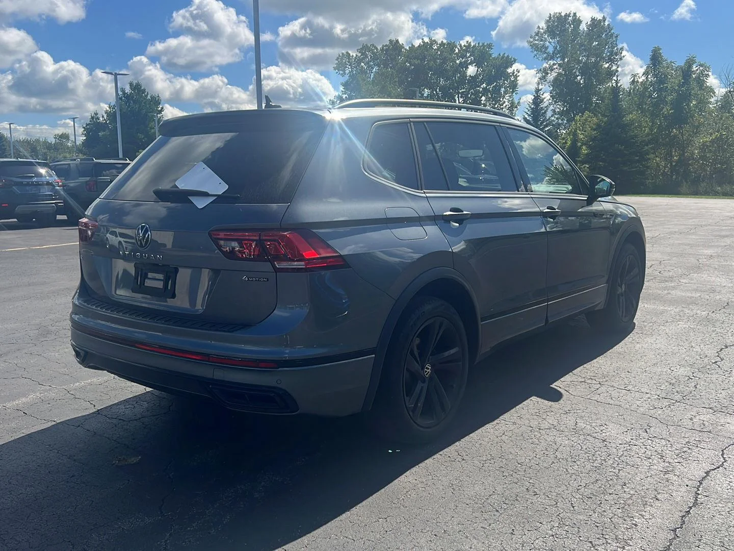 Used 2024 Platinum Gray Metallic Volkswagen SE R-Line Black image 14