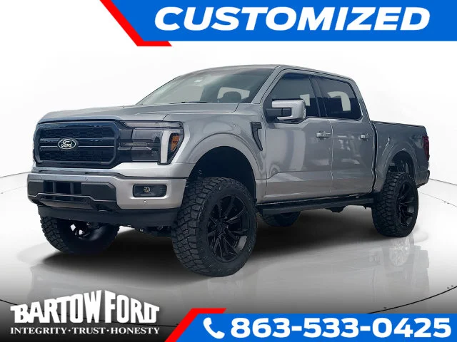 New 2026 Silver Metallic Ford Lariat image 1