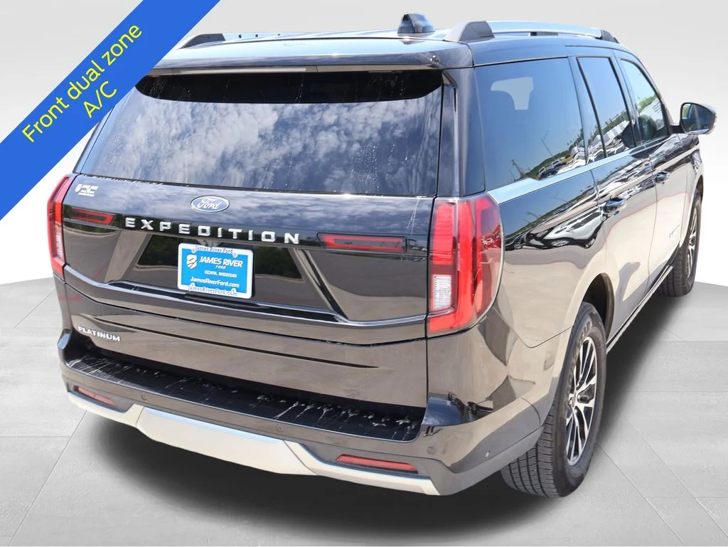 Certified Used 2025 Black Metallic Ford Platinum image 6