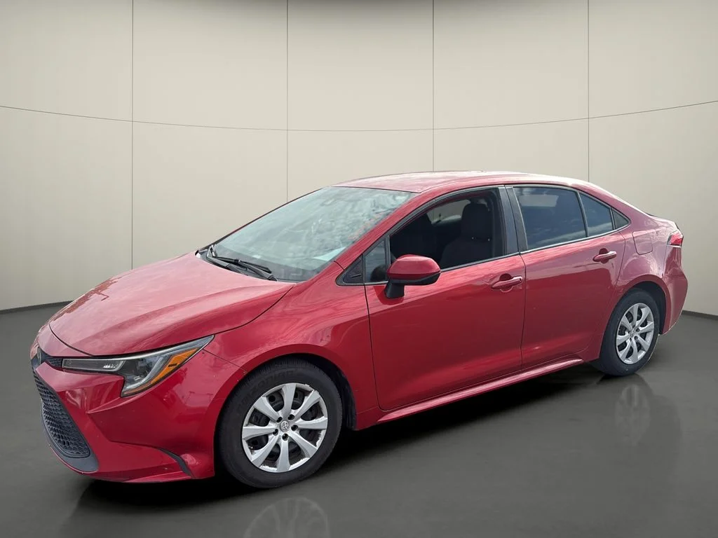 Used 2020 Red Toyota LE image 3