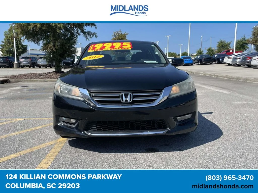 Used 2014 Honda Accord EX-L with VIN 1HGCR2F89EA166208 for sale in Columbia, SC