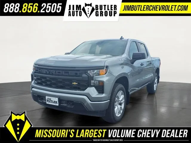 New 2026 Sterling Gray Metallic Chevrolet Custom image 1