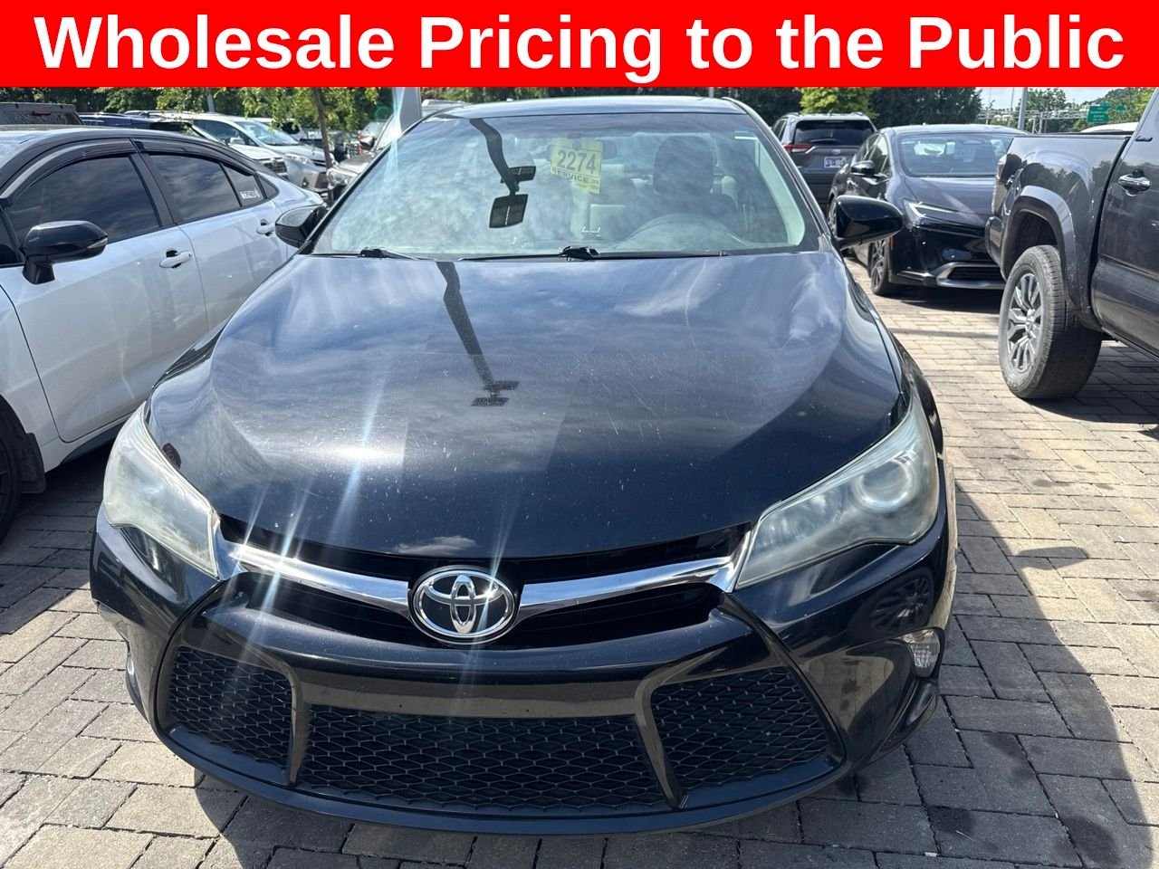 Used 2015 Toyota Camry SE with VIN 4T1BF1FK7FU105251 for sale in Nashville, TN