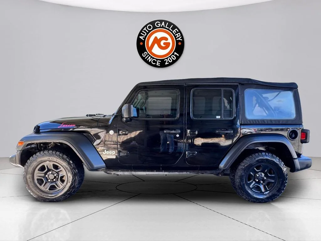 Used 2018 Black Jeep Unlimited Sport image 8