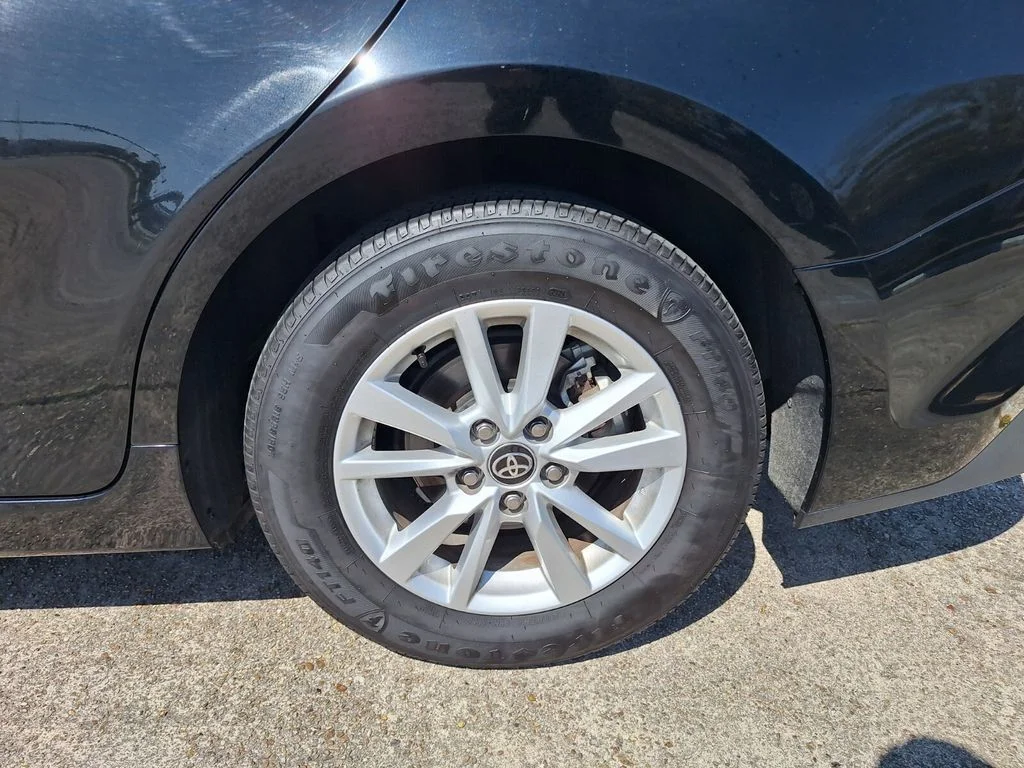 Used 2025 Midnight Black Metallic Toyota LE image 24