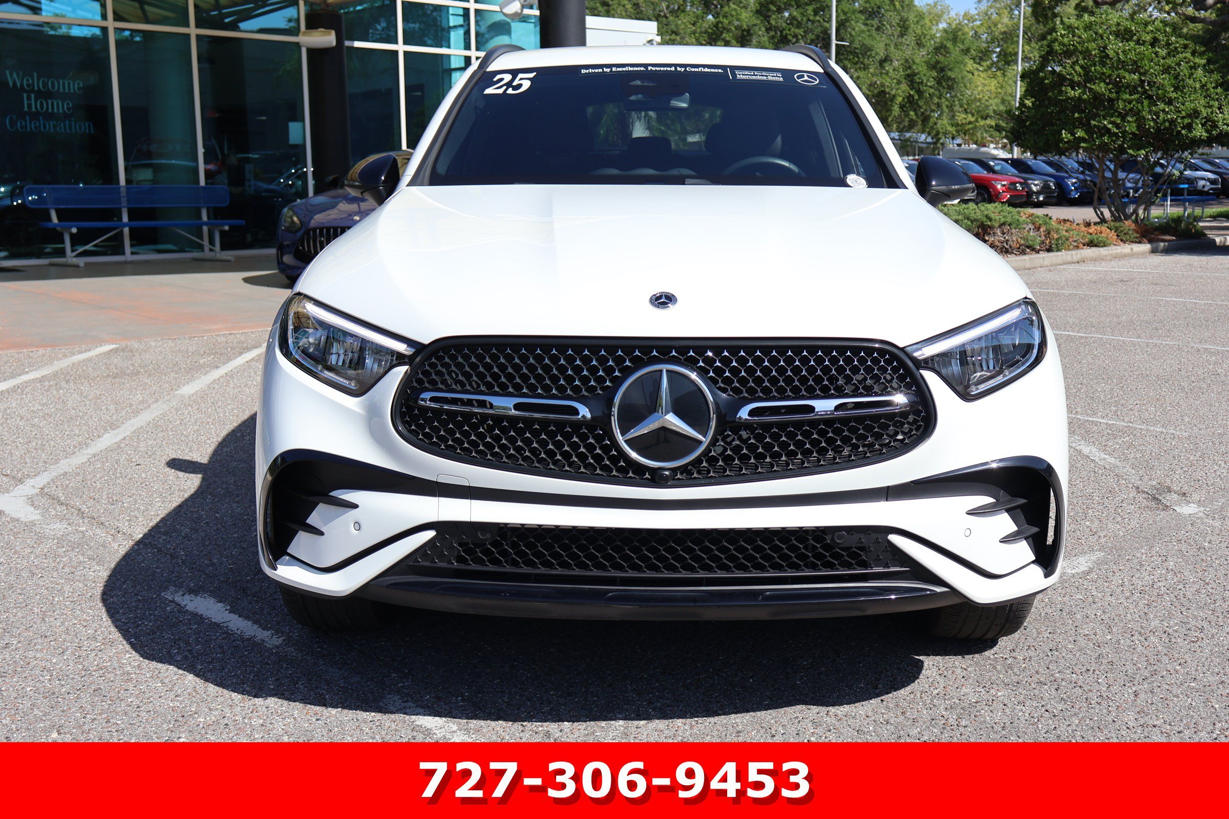 Certified Used 2025 Polar White Mercedes-Benz GLC 300 image 12