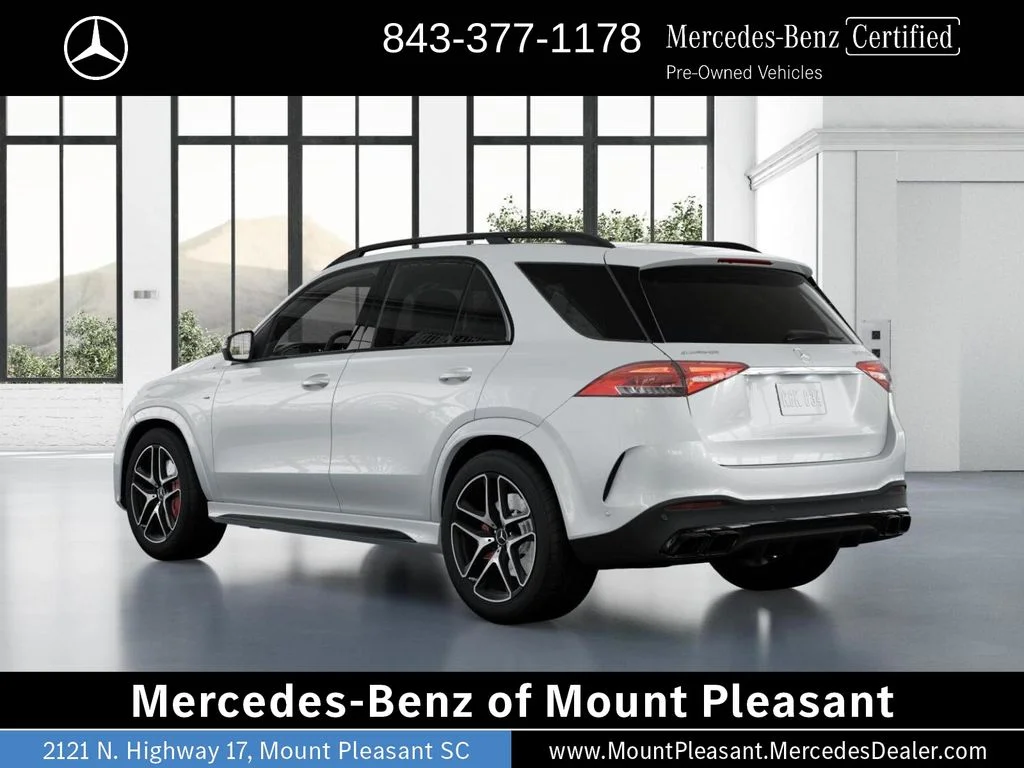 Certified Used 2025 MANUFAKTUR Moonlight White Metallic Mercedes-AMG GLE 63 S AMG® image 29