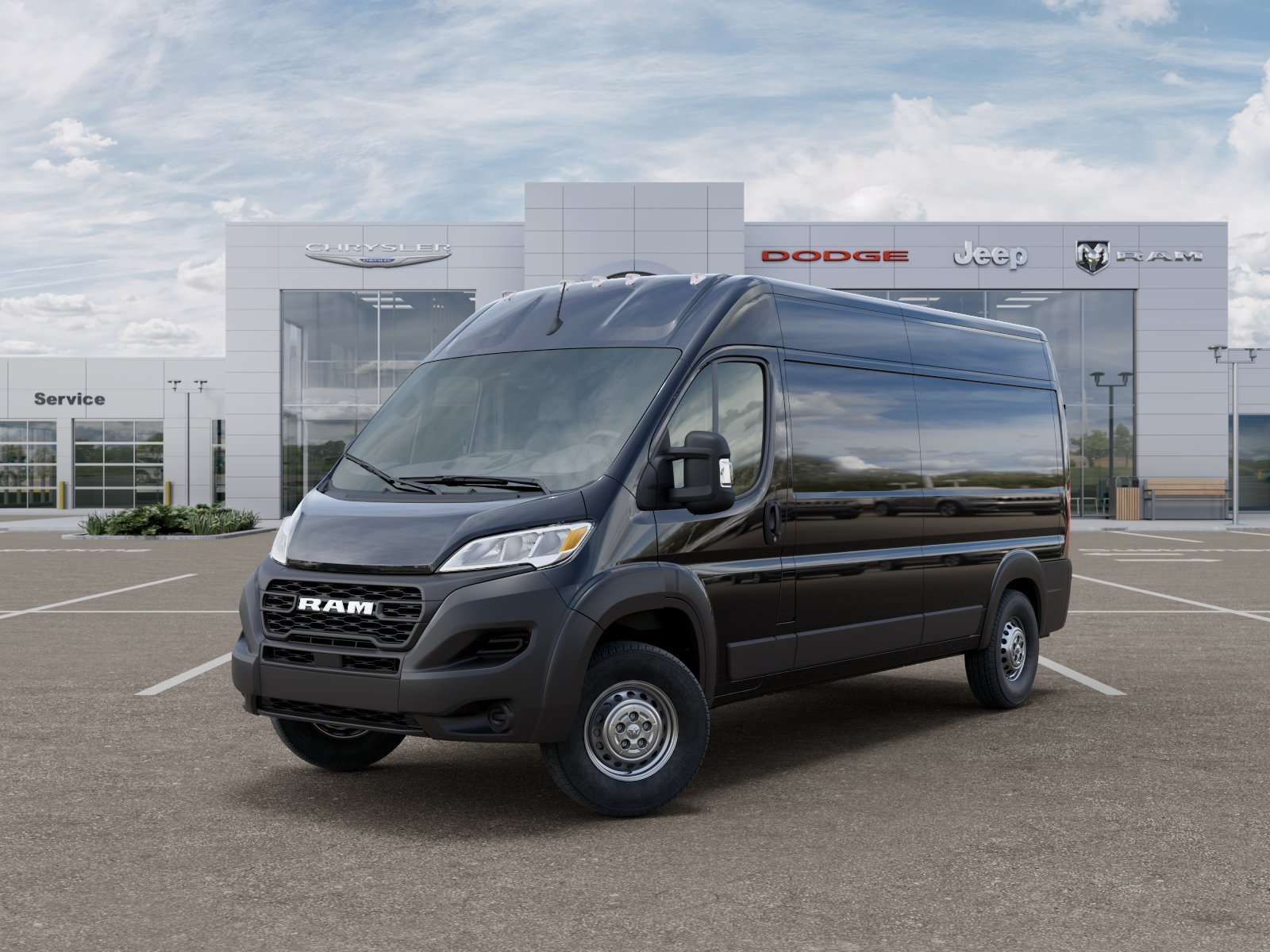 New 2026 Black Clear-Coat Exterior Paint RAM High Roof image 27