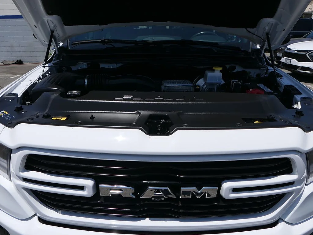 Used 2024 Bright White Clear Coat Ram Laramie image 28