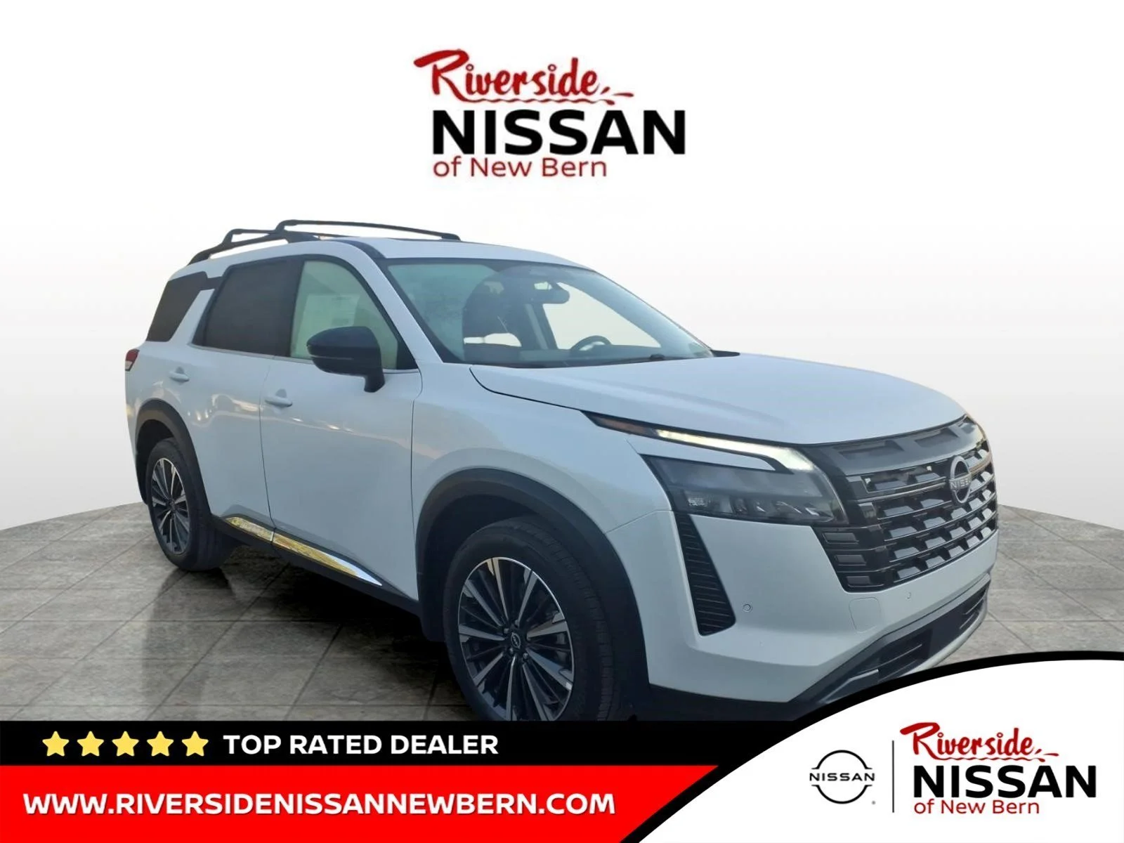 New 2026 Everest White Pearl TriCoat Nissan Platinum image 1