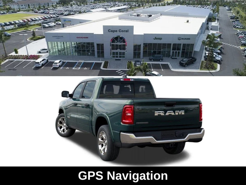 New 2026 Serrano-Green Metallic Exterior Paint RAM Big Horn/Lone Star image 3
