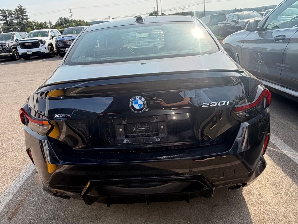 Used 2024 Black BMW 230i xDrive image 4