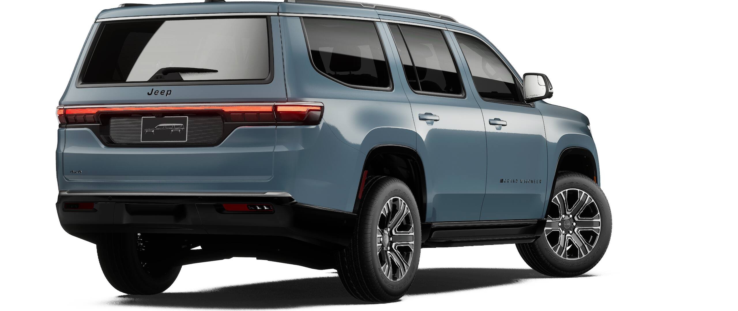New 2027 Steel Blue Paint Jeep Grand Wagoneer image 2