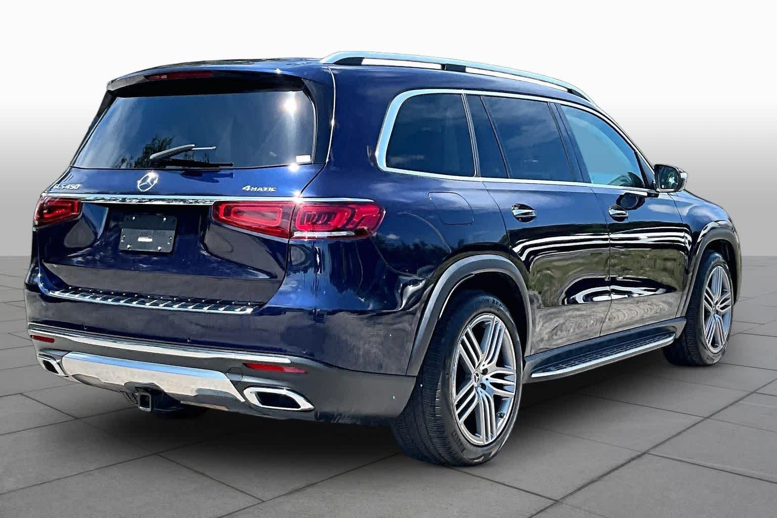 Used 2021 Lunar Blue Metallic Mercedes-Benz GLS 450 image 13