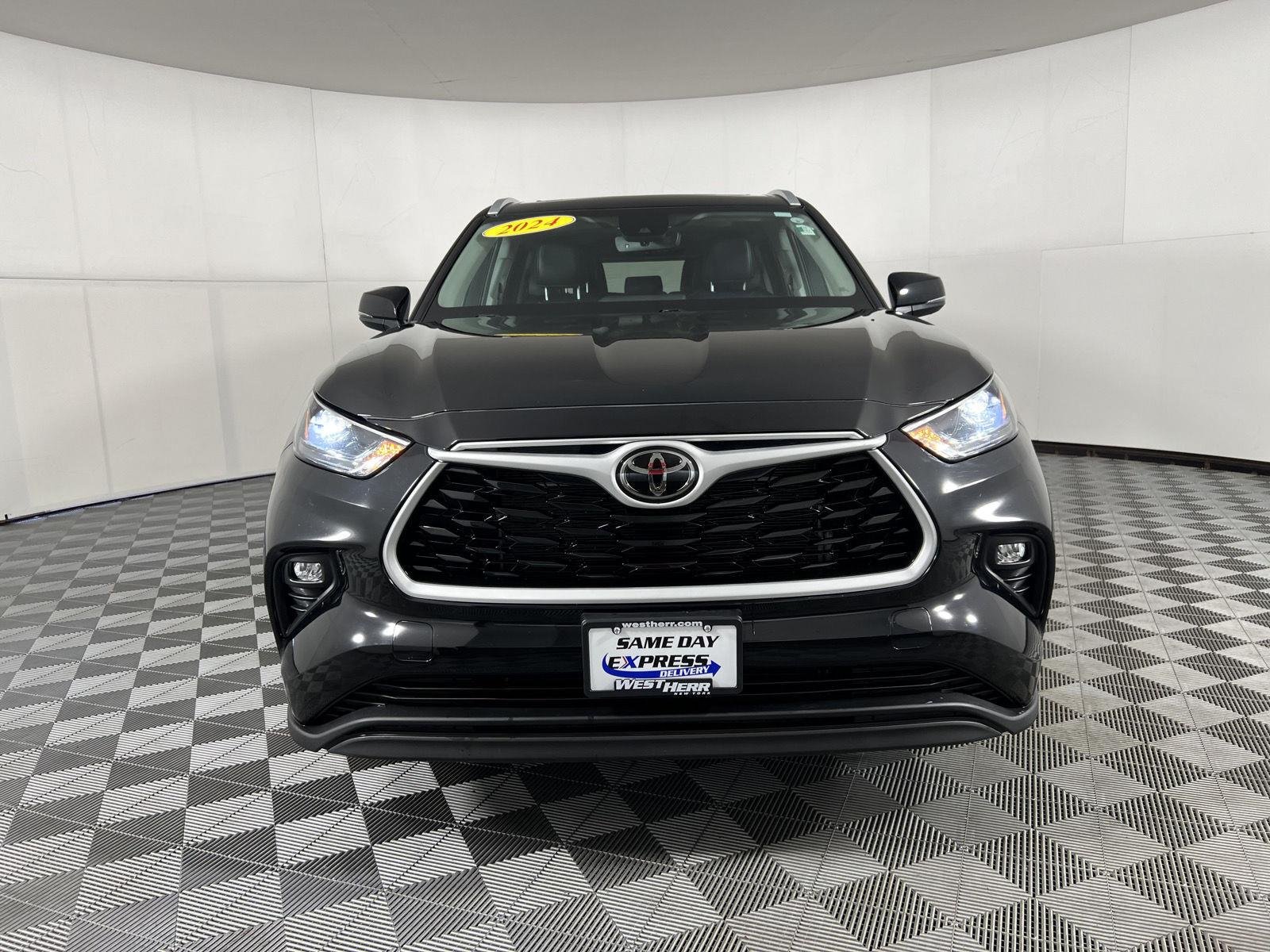 Used 2024 Midnight Black Metallic Toyota XLE image 2