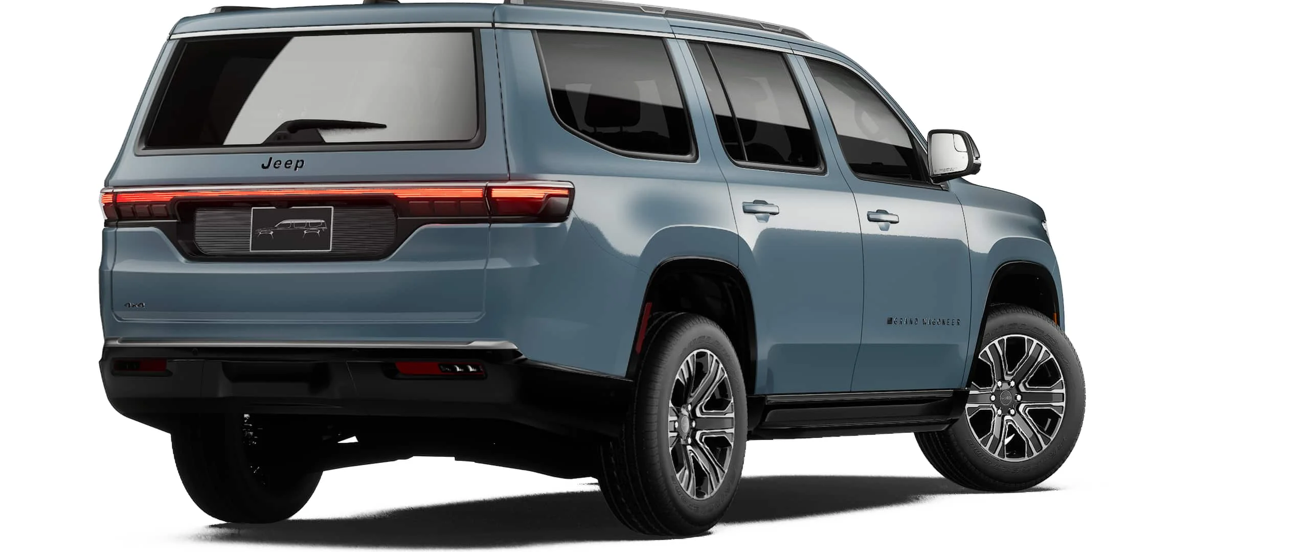 New 2027 Steel Blue Paint Jeep Grand Wagoneer image 2