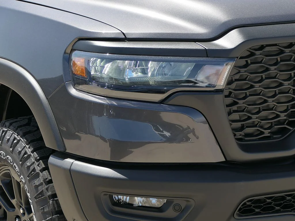 New 2026 Granite Crystal Metallic Clear Coat RAM Rebel Crew Cab 4x4 5