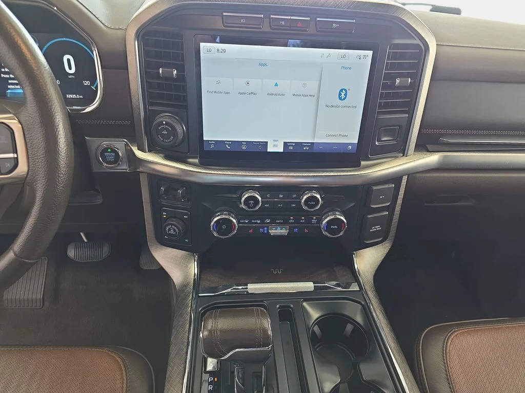 Used 2023 Azure Gray Metallic Ford King Ranch image 17