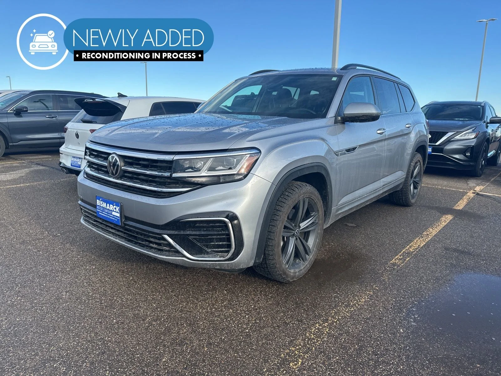 2021 Volkswagen Atlas SE w/Tech R-Line