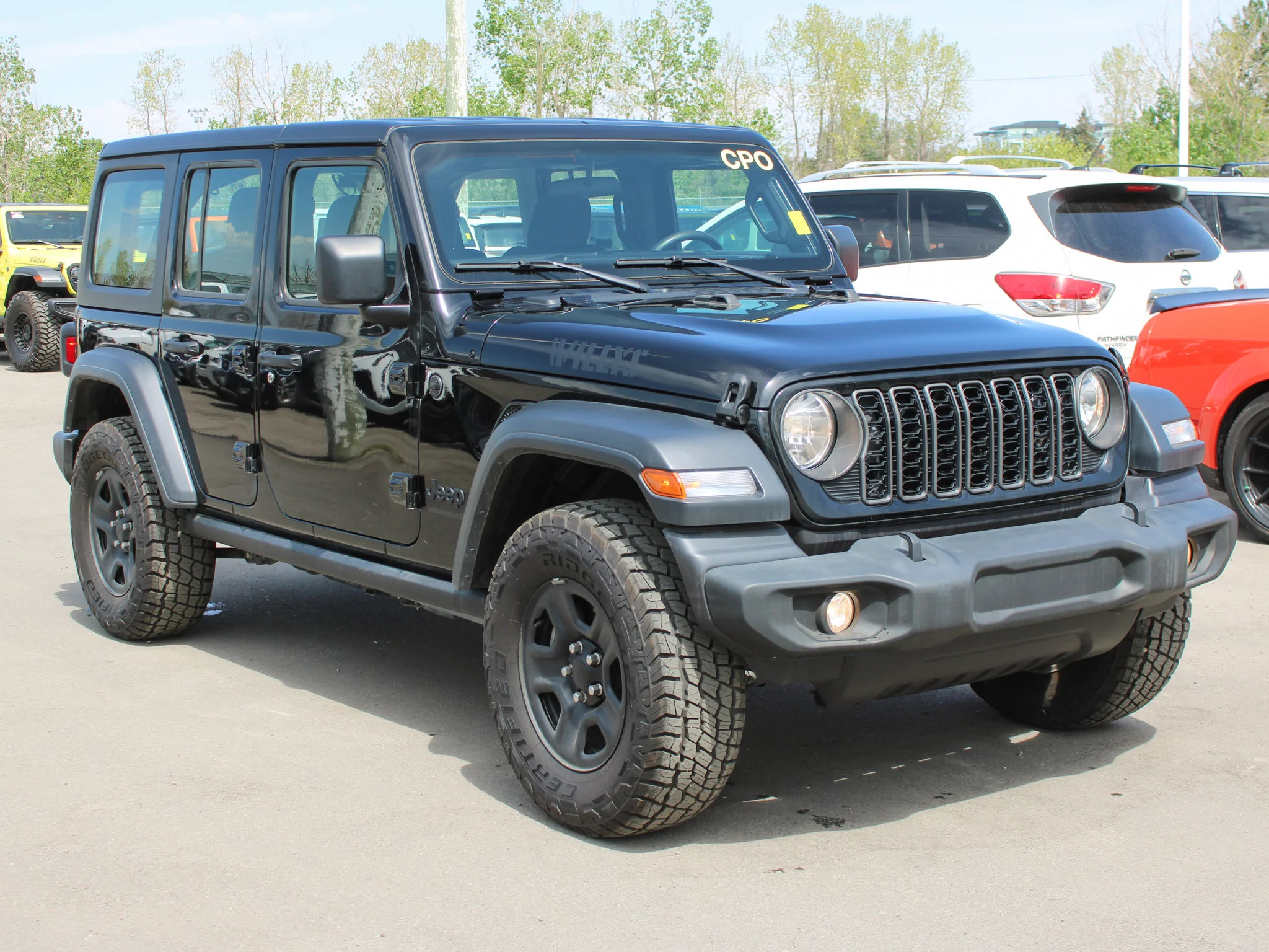 Certified Used 2024 Black Jeep Sport * No Accidents | Hardtop | 3.6L V6 | Skid Plates | Local Trade-In | Apple CarPlay image 9