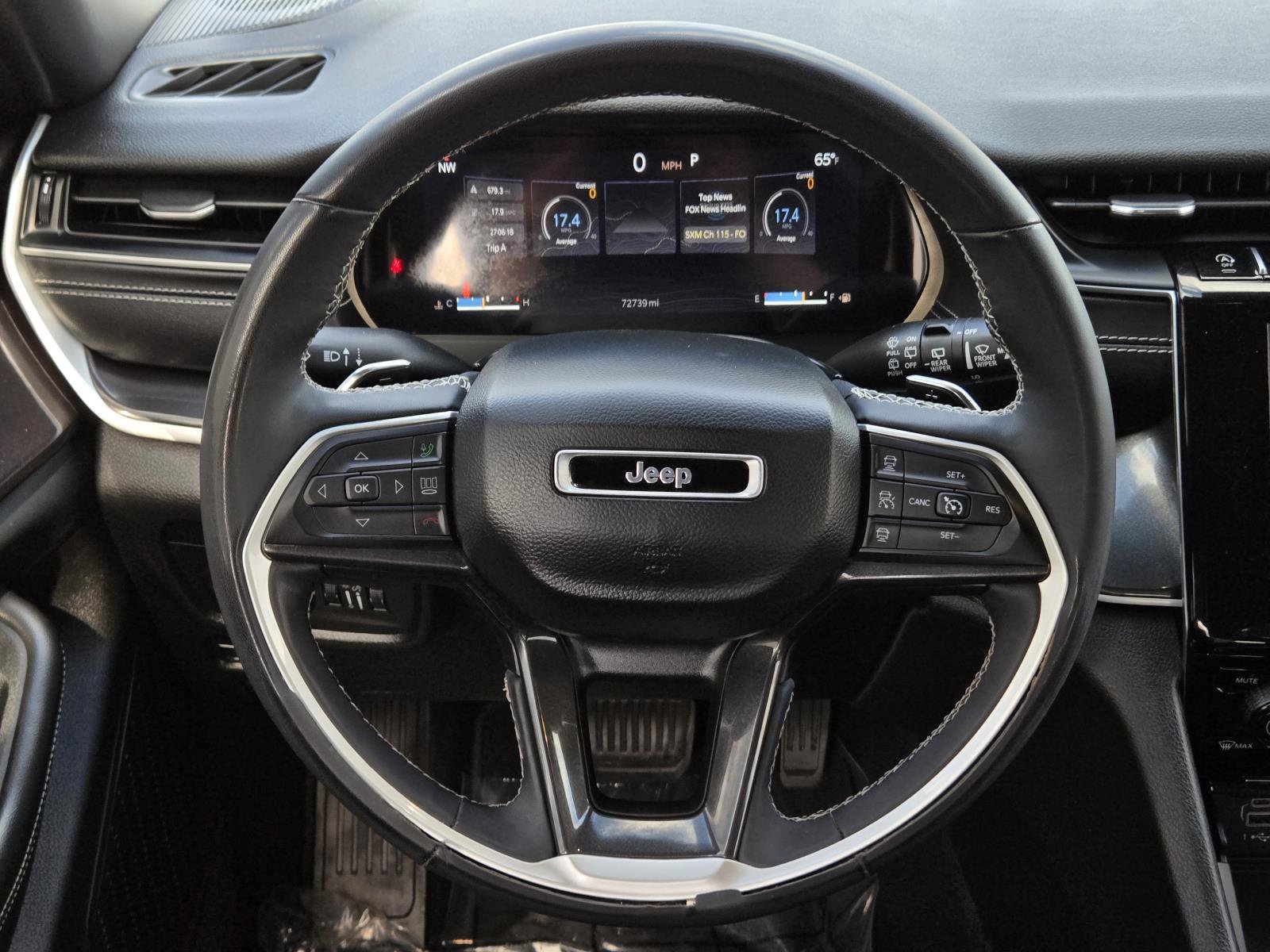 Used 2023 Diamond Black Crystal Pearlcoat Jeep Altitude image 36