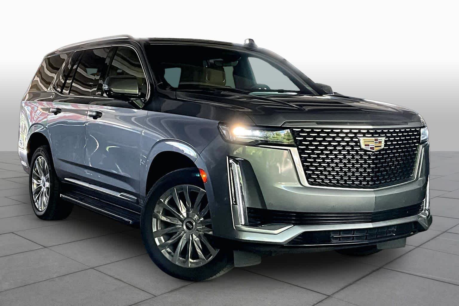 Used 2021 Satin Steel Metallic Cadillac Premium Luxury image 2
