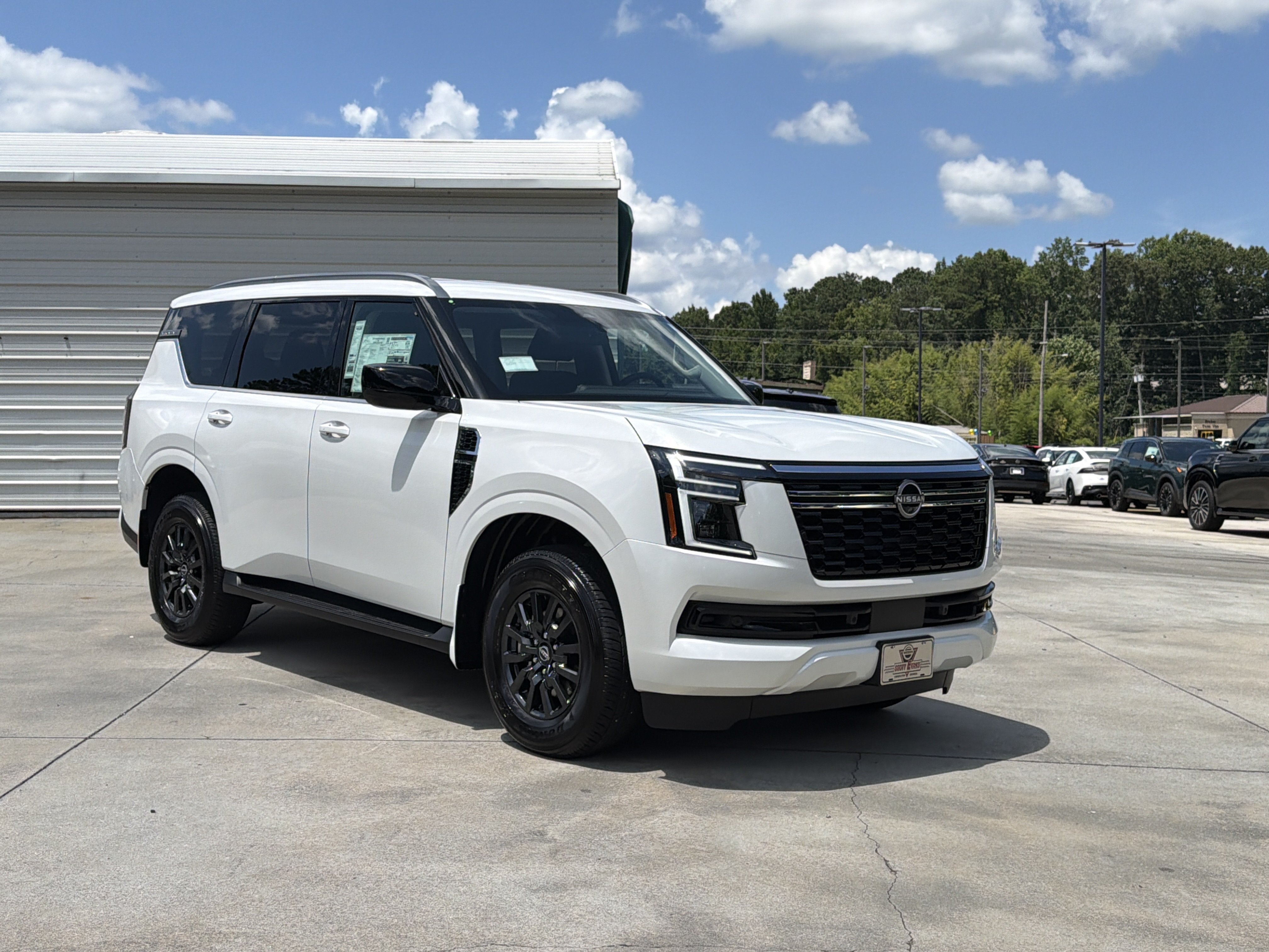 New 2026 Aspen White Tricoat Nissan SV image 2