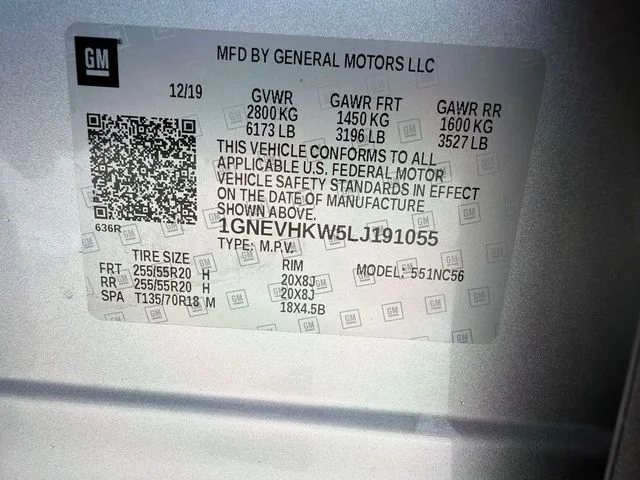 Used 2020 Silver Chevrolet 3LT image 38