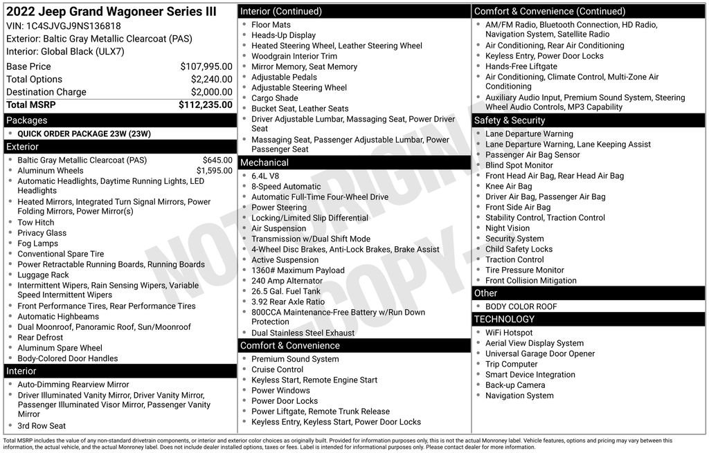 Used 2022 Gray Jeep Series III image 5