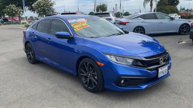 Used 2020 Blue Honda Sport image 1