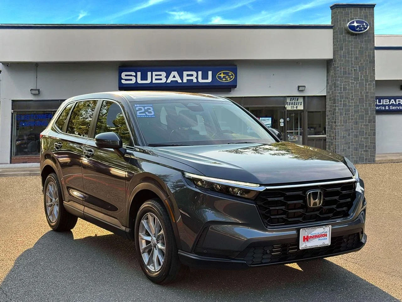 Used 2023 Gray Honda EX-L image 1