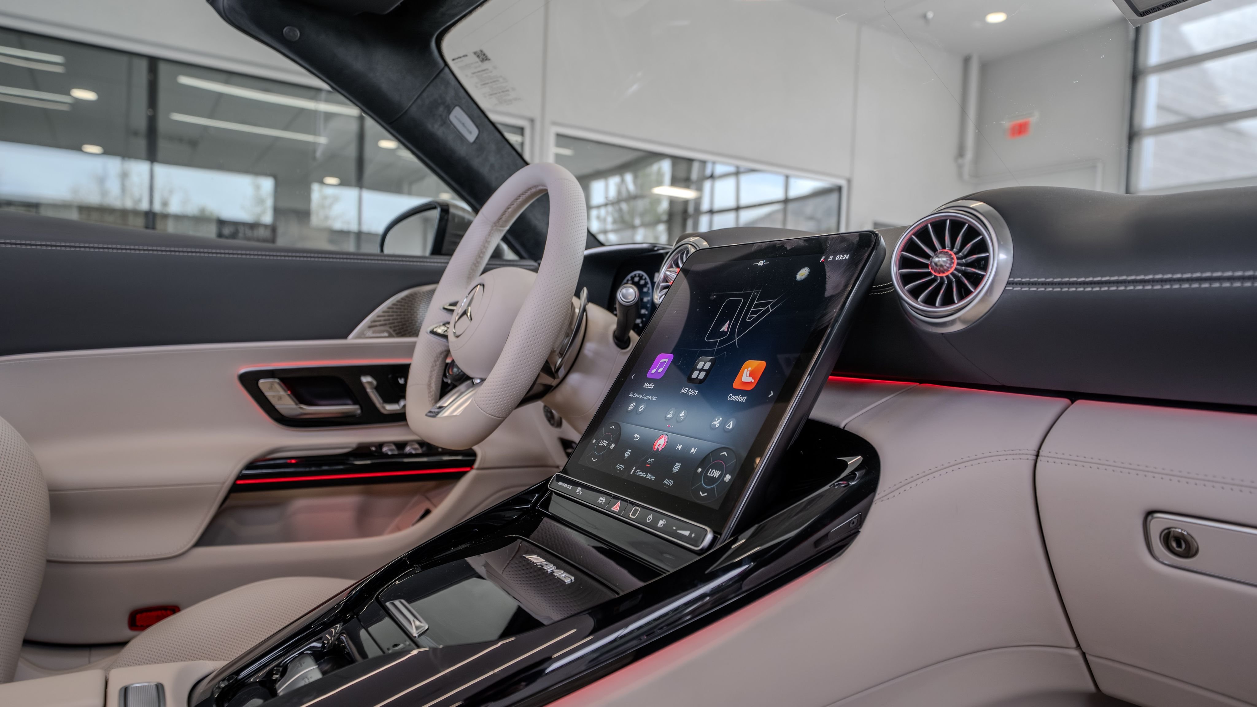 New 2026 Monza Grey Magno Mercedes-Benz SL 43 AMG® image 18