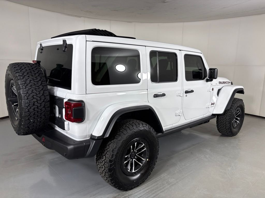 New 2026 Bright White Clearcoat Jeep Rubicon X image 8