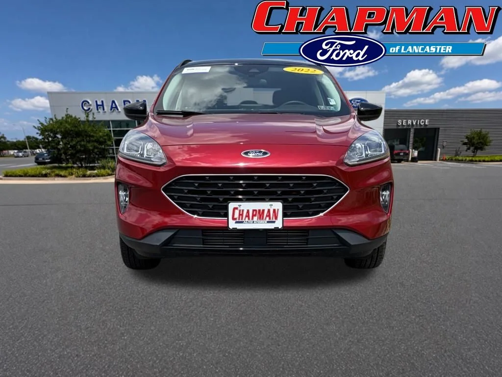 Certified Used 2022 Red Metallic Ford SEL image 2