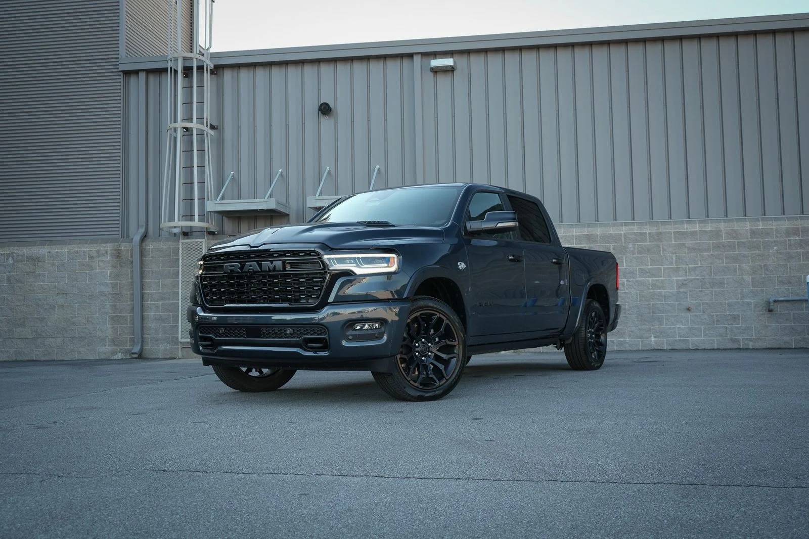 New 2026 Forged Blue Metallic Exterior Paint RAM Limited image 1