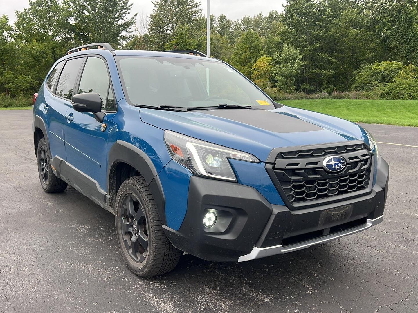 Used 2023 Geyser Blue Subaru Wilderness image 3