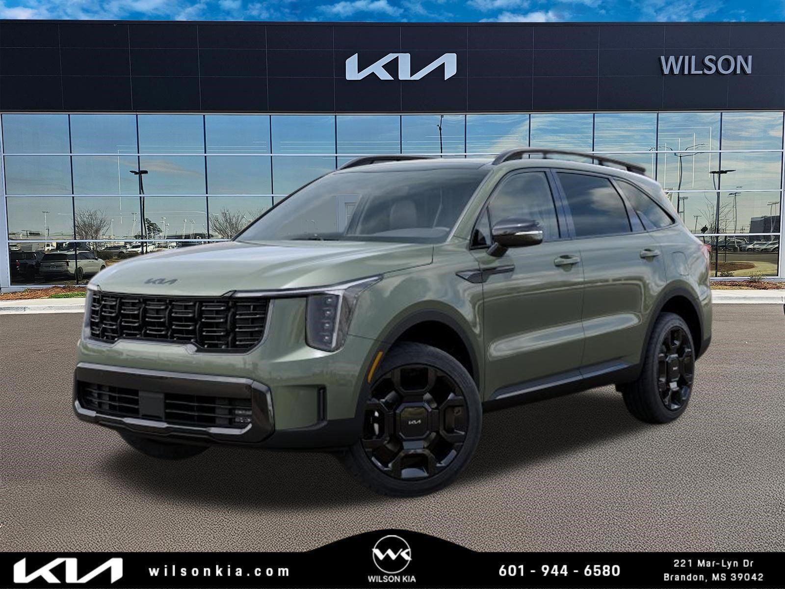 New 2026 Green Kia X-Line EX image 1