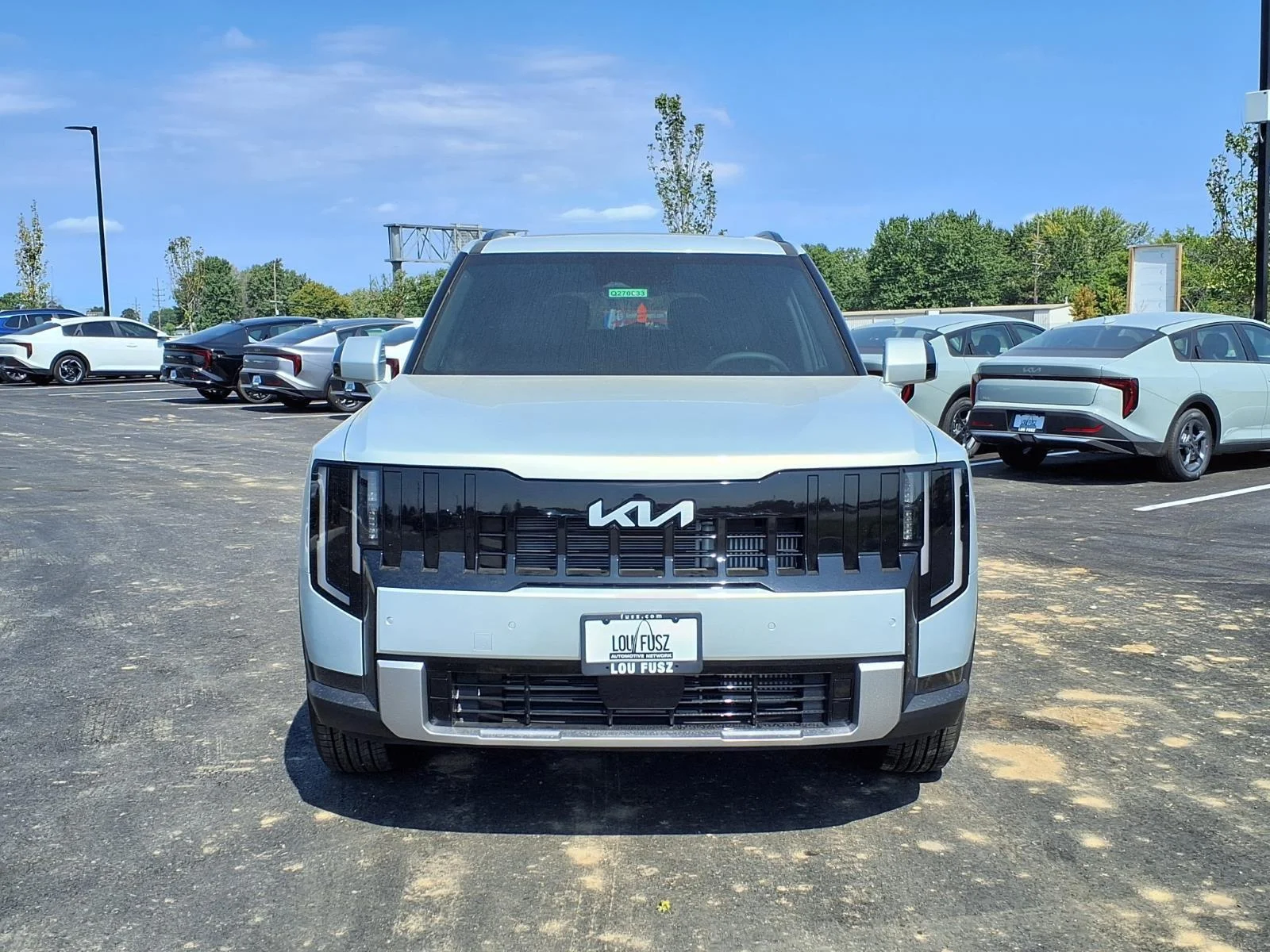 New 2027 Ivory Silver KIA EX AWD image 20