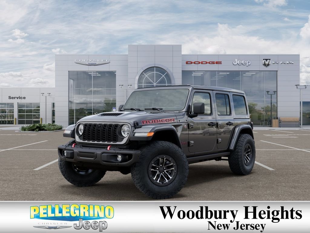New 2026 Granite Crystal Metallic Clear-Coat Exterior Paint Jeep Rubicon X image 1