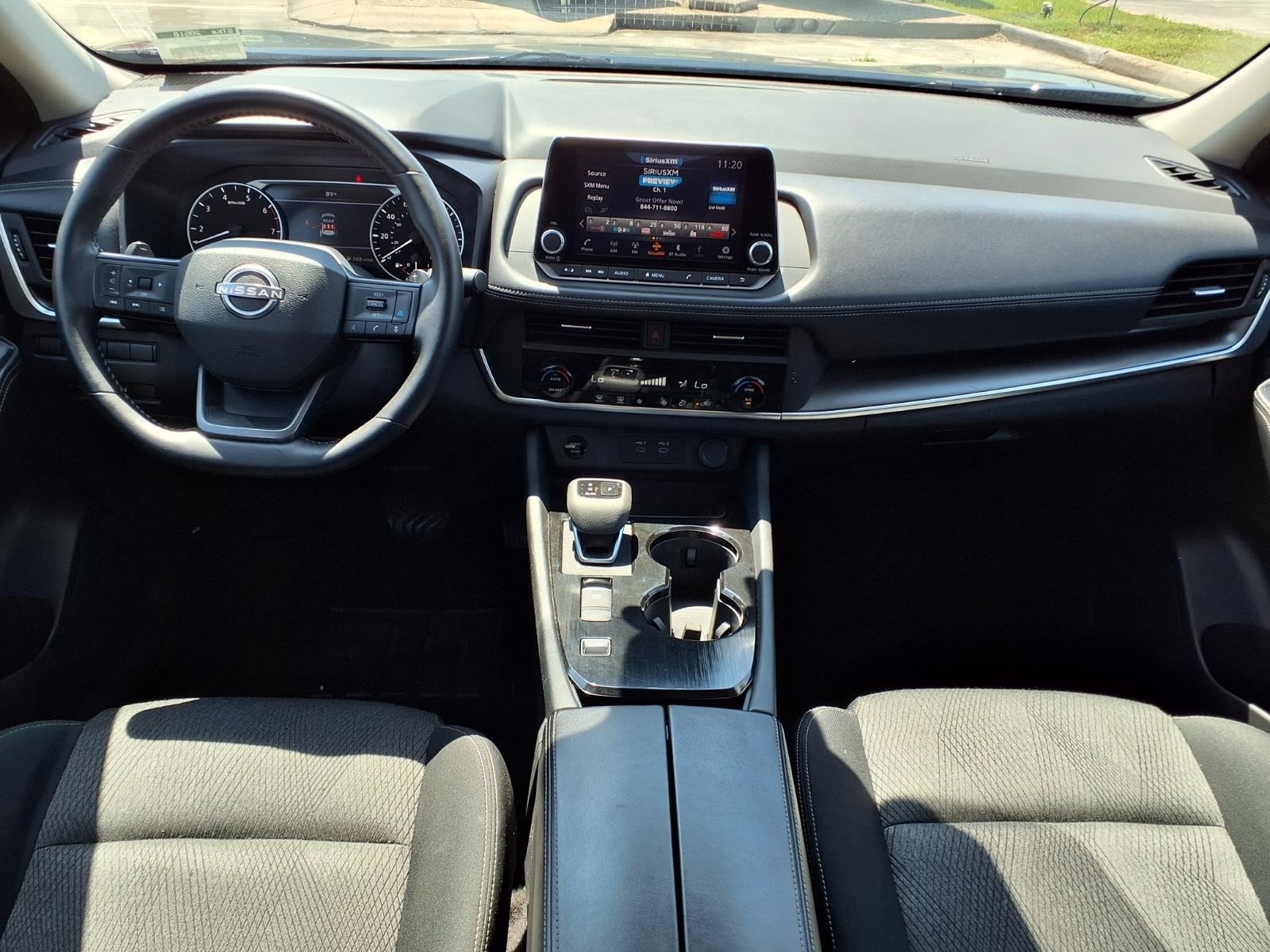 2025 Nissan Rogue SV Black at Robbins Nissan