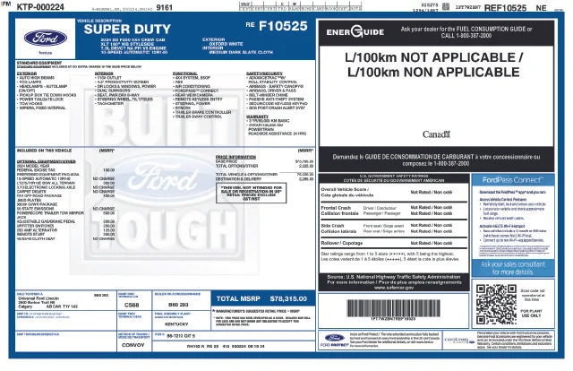 Used 2024 White Ford XL image 4