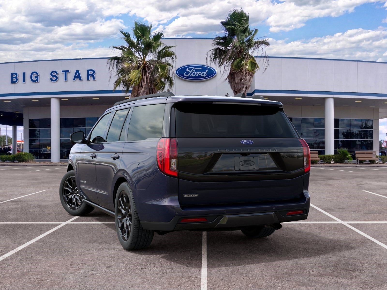 New 2027 Blue Ember Metallic Ford Platinum image 8