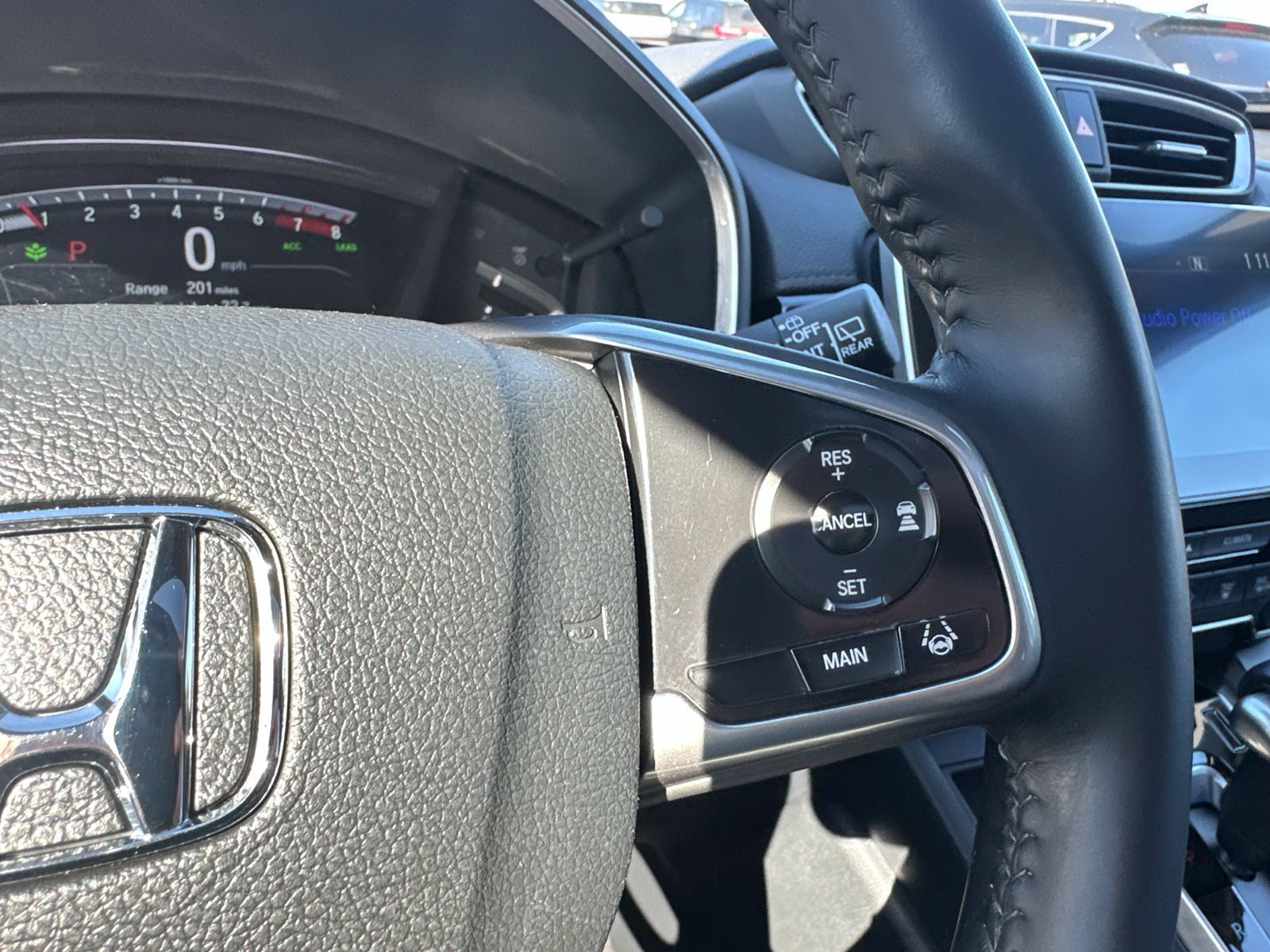 Used 2017 Blue Honda EX-L image 49