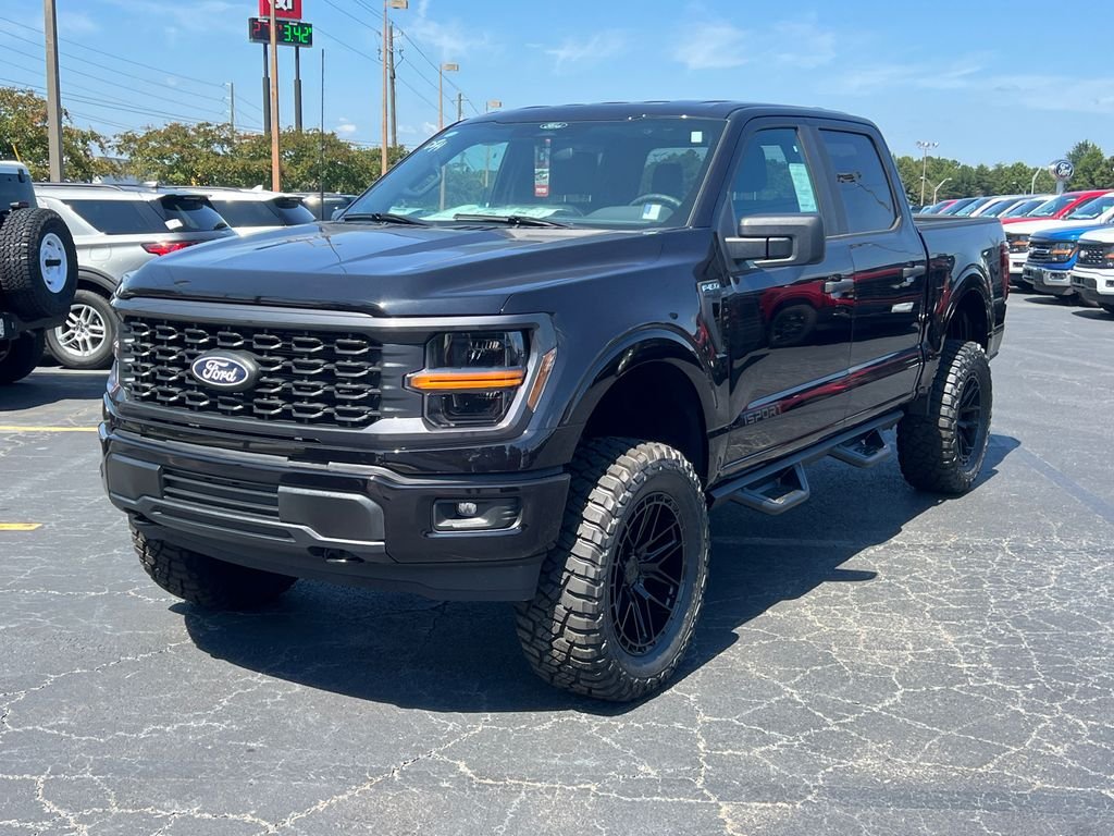 New 2025 Agate Black Metallic Ford STX TS MotorSport Valor Package image 3