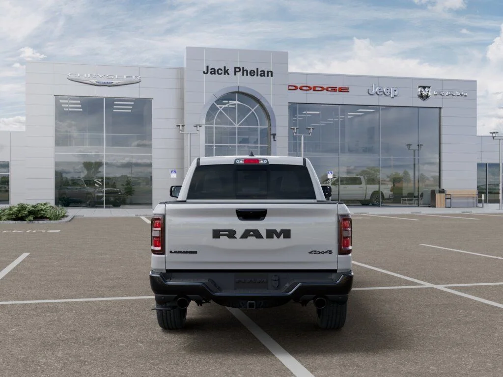 New 2026 Bright White Clear-Coat Exterior Paint RAM Laramie image 7