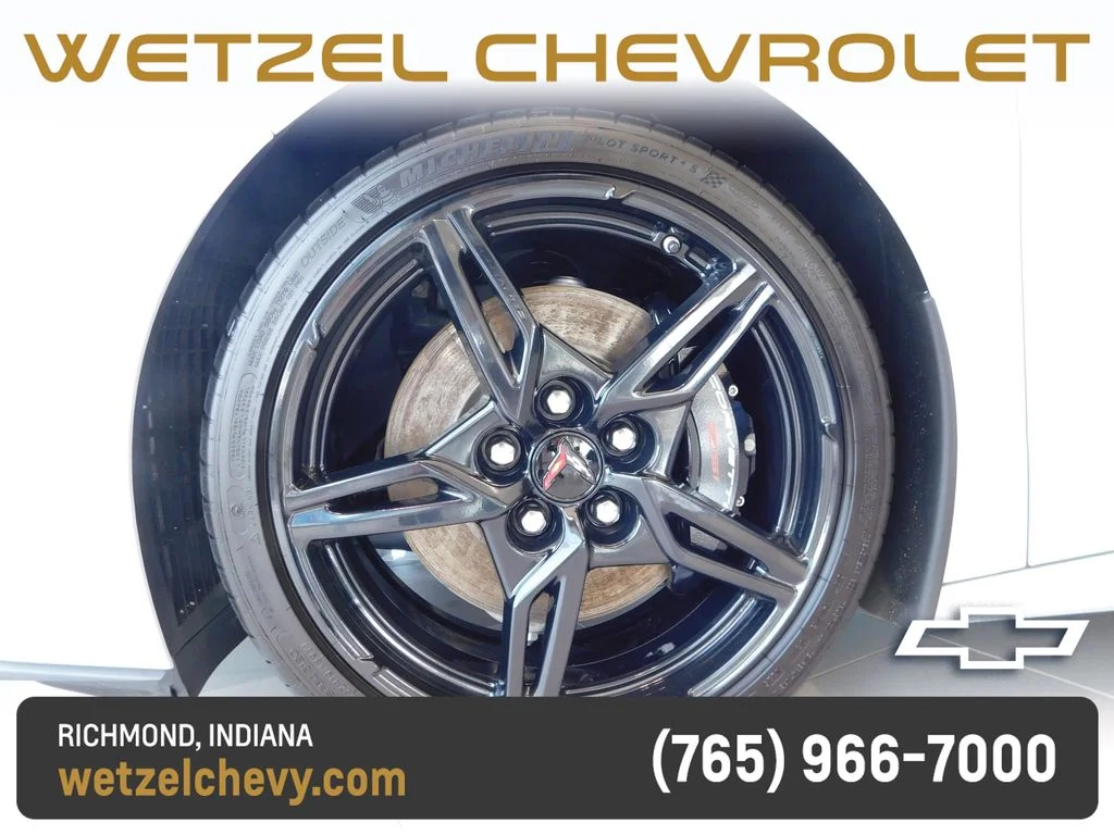 Certified Used 2023 White Chevrolet Stingray image 8