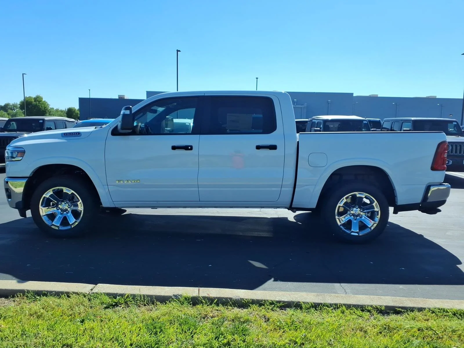 New 2026 Bright White Clearcoat Ram Big Horn image 3